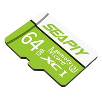 Petite carte mémoire SD mini 64 Go haute vitesse classe 10 U3 V30 A1 pour console de jeu, caméra embarquée, moniteur, système de sécurité, carte TF