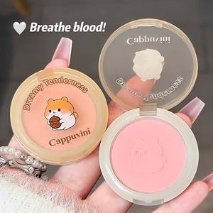 Cappuvini Fabricant de marque privée de luxe Maquillage beauté du visage professionnel naturel Palette végétalienne Poudre Blush - Product Image 3