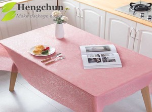 HC Factory Price Soft PE Colorful Disposable <b>Plastic</b> <b>Table</b> Cloth on Roll for Promotion & Supermarket Use - Product Image 6