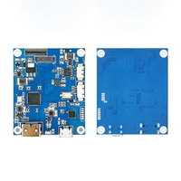 Pantalla Táctil Redonda de 5.0 Pulgadas (5") 1080x1080, Módulo de Pantalla LCD IPS, Placa Controladora MIPI, Pantalla LCD Redonda Personalizada para Raspberry Pi