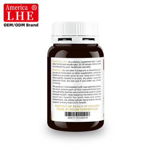 Complément alimentaire Shecome à base de palmier nain pour hommes, soutien de la santé de la prostate et urinaire, 100 capsules de palmier nain - Product Image 6