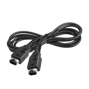 Câble de liaison SP mâle vers mâle filaire noir de 1,2 m/3,9 pieds, conducteur en cuivre pur pour jeu à 2 joueurs, compatible avec <span class=keywords><strong>Gameboy</strong></span> <span class=keywords><strong>Advance</strong></span> - Product Image 6