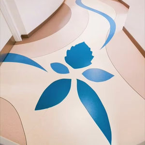 <span class=keywords><strong>Vinilo</strong></span> mate autoadhesivo personalizado impreso camino para encontrar hospital escuela señalización suelo cuadrado advertencia pegatina signos calcomanías de suelo - Product Image 3