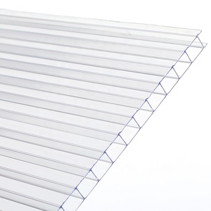 <span class=keywords><strong>Panneau</strong></span> de toit creux en polycarbonate à double paroi de 8mm Panneaux en polycarbonate <span class=keywords><strong>transparent</strong></span> en nid d'abeille 2x6 - Product Image 1