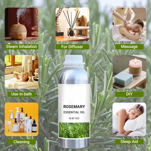 Private Label SunpinHerb Top Grade 100% Pure <b>Essential</b> <b>Oil</b> Rosemary Hair Growth Anti-Hair Loss Scalp Treatment Steam Distilled - Product Image 4