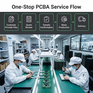 Услуги по производству прототипов печатных плат и сборки PCBA, изготовление электроники на заказ, производитель из Китая с 16-летним опытом, BOM, Gerber, комплексное обслуживание на одном месте - Product Image 1