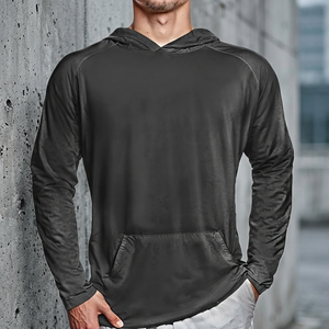 Rashguard BJJ MMA pour homme, manches longues, compression, UPF50+, imperméable, spandex anti-déchirure, écologique, 230g, pour grappling sans kimono - Product Image 3
