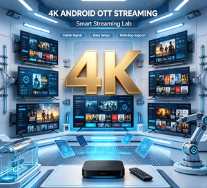 WESOPRO G2 WiFi 6 <span class=keywords><strong>TV</strong></span> Stick Boîtier <span class=keywords><strong>IPTV</strong></span> 8K Ultra Clair Streaming OTT Télécommande Appareil de Streaming Intelligent - Product Image 1