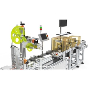 Skilt điện <span class=keywords><strong>RFID</strong></span> treo tag Máy dán nhãn cho hàng may mặc tự động Sticker Feeder Máy Ảnh Bộ sưu tập động cơ bơm giấy gỗ thủy tinh - Product Image 4