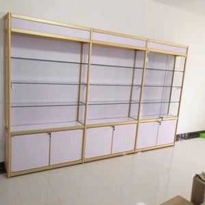 <span class=keywords><strong>Boutique</strong></span> vitrine armoire à vin rouge vitrine à bijoux vitrine en verre - Product Image 6