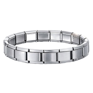 Pulsera Italiana de Moda Directo de Fábrica, Pulsera Italiana de Acero Inoxidable Chapada en Oro de 18K, Venta al por Mayor - Product Image 2
