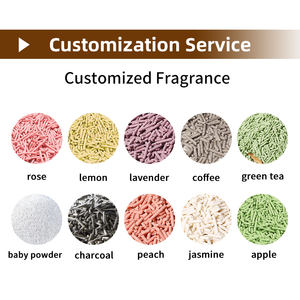 Une variété de parfums peut être personnaliséeChinaCat et DogGranule comfort Tofu Litière pour chat - Product Image 5