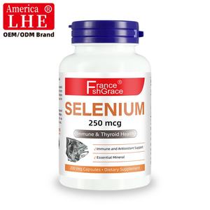Suplemento de Selenio de Alta Calidad 250 Mcg, Cápsulas para Apoyar la Función Inmunológica en Adultos - Product Image 1
