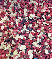 China Gezonde Gefroren Gedroogde Fruitchips Snack Gefroren Gedroogd Gemengd Fruit Aardbei Banaan Moerbei Groothandel
