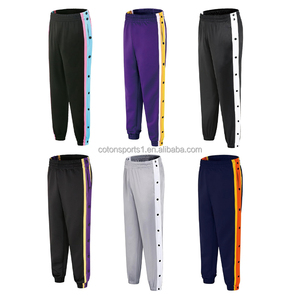 Pantalones Deportivos Casuales para Hombre con Logotipo Personalizado, Holgados, Transpirables, para Gimnasio, Baloncesto, con Cintura <span class=keywords><strong>El</strong></span>ástica en <span class=keywords><strong>el</strong></span> Tobillo, Desmontables - Product Image 6