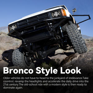 ไฟหน้า LED ขนาด 4x6 7 นิ้ว กำลังไฟ 45w พร้อมไฟ DRL แบบลำแสงเดี่ยวและคู่ 4smd ไฟเลี้ยวแบบโปรเจคเตอร์ H4 สำหรับรถออฟโรด 12V ใช้ได้กับรถทั่วไป ขายดี - Product Image 2