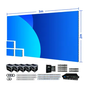 Stage Rental Hd Full Color LED Wall P2.6 P2.9 P3.9 Outdoor Indoor Event LED Display Church Public