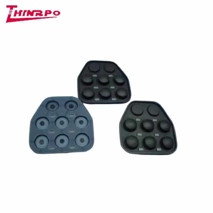 Replacement Silicone Rubber Pad Conductive Remote Control Keymat ...