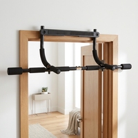Barre de musculation en acier durable IUNNDS avec barre de traction pour la salle de sport à domicile, équipement d'entraînement portable pour le haut du corps (modèle CD-DG01)