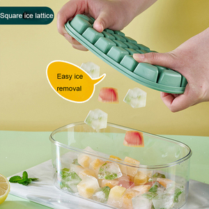 Top người bán tái sử dụng 2 lớp BPA free nhựa mini Vòng <span class=keywords><strong>Ice</strong></span> ball maker khuôn <span class=keywords><strong>Ice</strong></span> <span class=keywords><strong>Cube</strong></span> khay với nắp - Product Image 6