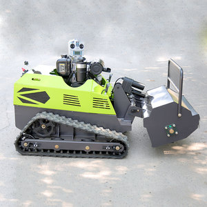Cortacésped todoterreno con orugas autopropulsado con control remoto industrial 24V certificado CE - Product Image 3