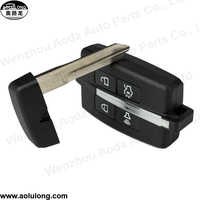 Coque de remplacement de clé de voiture de haute qualité, coque de clé de voiture intelligente pour Lincoln