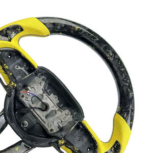 Accesorios Interiores para Automóviles, Volante de Fibra de Carbono Blanca con LED para <span class=keywords><strong>Dodge</strong></span> <span class=keywords><strong>Challenger</strong></span> Charger SRT 2015 2016 2017 <span class=keywords><strong>2018</strong></span> 2019 - Product Image 4