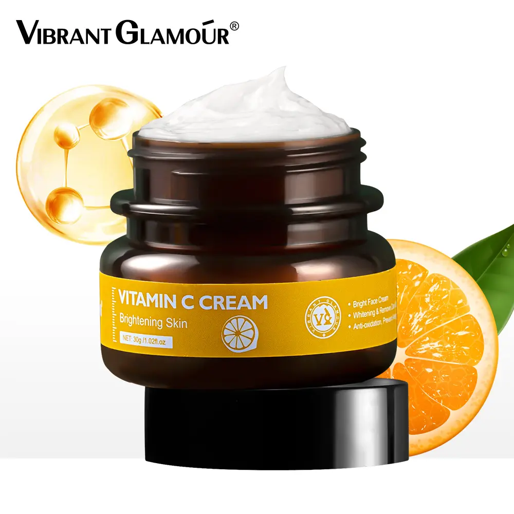 Creme facial clareamento vitamina c creme facial private label creme facial