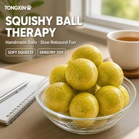 TONGXIN Bolas Blandas de Puré de Patata No Tóxicas Hechas a Mano, de Rebote Lento, para Alivio del Estrés, Sensoriales, Antiestrés, Bolas Suaves Personalizadas OEM