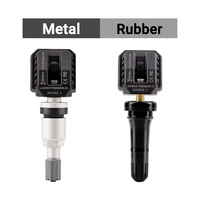 Sensor TPMS Universal 2 en 1 Original Launch LTR-05 de 315MHz y 433MHz, Herramienta de Programación TPMS de Metal o Goma
