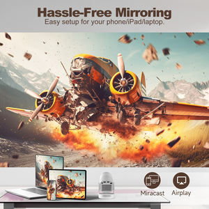 Projecteur de poche LED LCD 720P 8K compatible WiFi6 à courte focale intégré pour soirées cinéma en extérieur 2026 HY300 Pro+ - Product Image 3