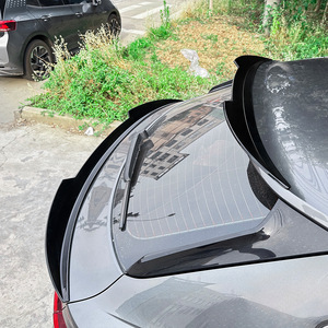 Audi Q3 F3 Sportback Rear Spoiler Blade Style Carbon Fiber Texture ABS <b>Trunk</b> Wing 2019+ - Product Image 3