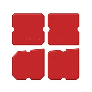 Glue applicator, scraper, glue scraper, glass glue trimming, door and window corner removal, grout sealing tool, - Product Image 5