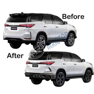 MAICTOP – kit de carrosserie de pare-chocs avant et arrière pour Fortuner 2016-2021, mise à niveau vers le Style <span class=keywords><strong>Lamborghini</strong></span> - Product Image 4