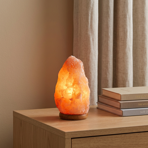 Lámpara de Sal del Himalaya Rosa Natural Tallada con Interruptor Regulador, Estilo Feng Shui, Ecológica e Impermeable, Venta al por Mayor 2026 - Product Image 1