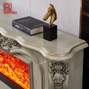 [ Direct Usine ] <span class=keywords><strong>Cheminée</strong></span> Électrique Moderne Britannique Grande Taille Effet Bois avec Manteau <span class=keywords><strong>de</strong></span> <span class=keywords><strong>Cheminée</strong></span> 325S-F6 - Product Image 5