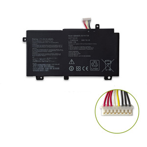 ก้อนแบตเตอรี่แล็ปท็อป Li-ion B31N1726ชาร์จได้สีดำสำหรับ <span class=keywords><strong>Asus</strong></span> FX80 FX86 <span class=keywords><strong>TUF</strong></span> FX505 <span class=keywords><strong>FX504</strong></span>มีในสต็อก - Product Image 2