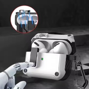 Étui pour écouteurs à commutateur automatique magnétique pour <span class=keywords><strong>Airpods</strong></span> <span class=keywords><strong>Pro</strong></span> 2 Housse de casque de charge sans fil antichoc pour Air Pod <span class=keywords><strong>Pro</strong></span> 2 3 Cases - Product Image 2