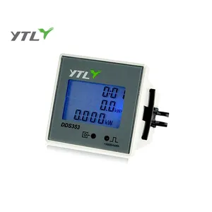 YTL pengukur energi statis monitor energi Panel LCD fase tunggal