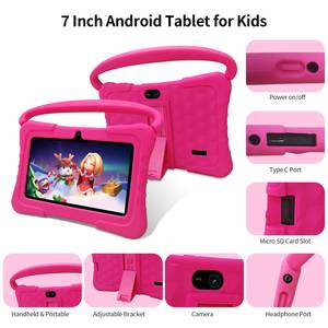 Venta al por mayor precio barato <span class=keywords><strong>juegos</strong></span> de aprendizaje escolar 7 pulgadas niños tabletas Educación Niños Oem Android tableta <span class=keywords><strong>para</strong></span> niños - Product Image 6