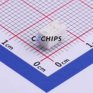 K2-1101UT-A4SW-01 Tactile Switch SMD Switch Single Pole Single Throw Rectangle Button 2.5N Vertical Mount - Product Image 2