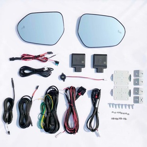 Universal Automotive Waterproof BSD77GHz Millimeter <b>Wave</b> Sensor Blind Spot Monitoring System Reversing Assist Warning <b>Mirror</b> LED - Product Image 1