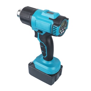 <span class=keywords><strong>Pistola</strong></span> de pegamento termo de cera de sellado portátil de 18V, herramientas de <span class=keywords><strong>pistola</strong></span> de calor inalámbricas de aire caliente recargables - Product Image 2