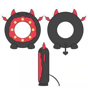 Jouet en peluche doux pour bébé, plusieurs couleurs, broderie personnalisée au micro-ondes - Product Image 5