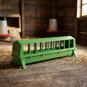 Comederos y Bebederos de Plástico para Aves de Corral Crown 218-M Verdes, No Automáticos, para Palomas, Uso en Interiores y Exteriores - Product Image 2