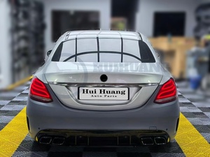 Accesorios de coche de ajuste perfecto para Mercedes Benz Clase C W205 2015 2016 <span class=keywords><strong>2017</strong></span> 2018 2019 2020 2021 actualización <span class=keywords><strong>C63</strong></span> <span class=keywords><strong>AMG</strong></span> modelo - Product Image 4