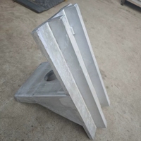 Fonderie de fonderie de fers ductiles en sable QT450 GGG40, pièces moulées en fonte grise pour machines lourdes