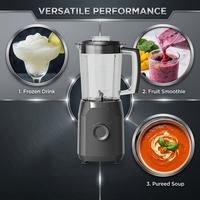 Groothandel 320W Smoothie Mixer 3-in-1 Blender voor het crushen van ijs & bevroren cocktails