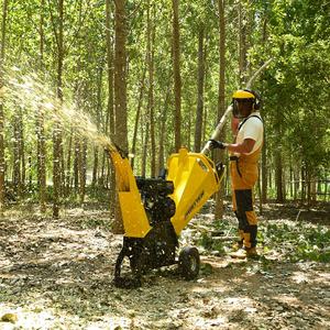 AUSTTER CE Aprobado 6.5HP <span class=keywords><strong>Briggs</strong></span> & <span class=keywords><strong>Stratton</strong></span>/Ducar/Lifan/Loncin/Rato Motor de gasolina Trituradora pequeña de madera - Product Image 3