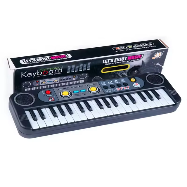New 2024 Professional Electric Piano Piano Keyboard Toy 37 Keys Portable Electronic Organ Digital Musical Teaching Keyboard